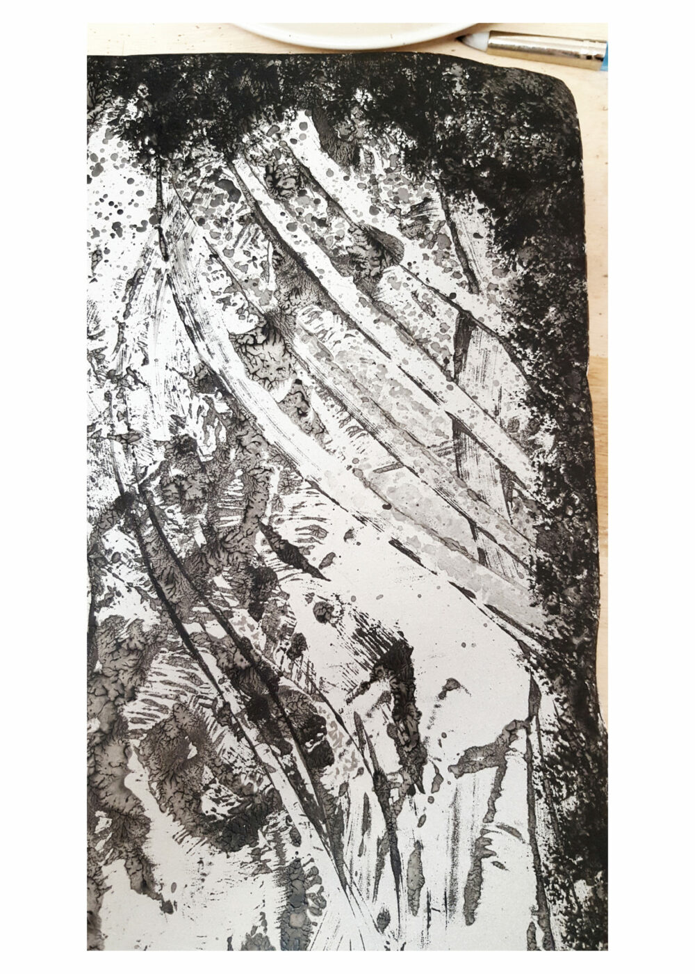 Lithographie L’Odeur de la Pierre II ~ Édition Limitée à 30ex N°& Signés sur papier BFK Rives 300g ~ Format 40x60 – Image 28