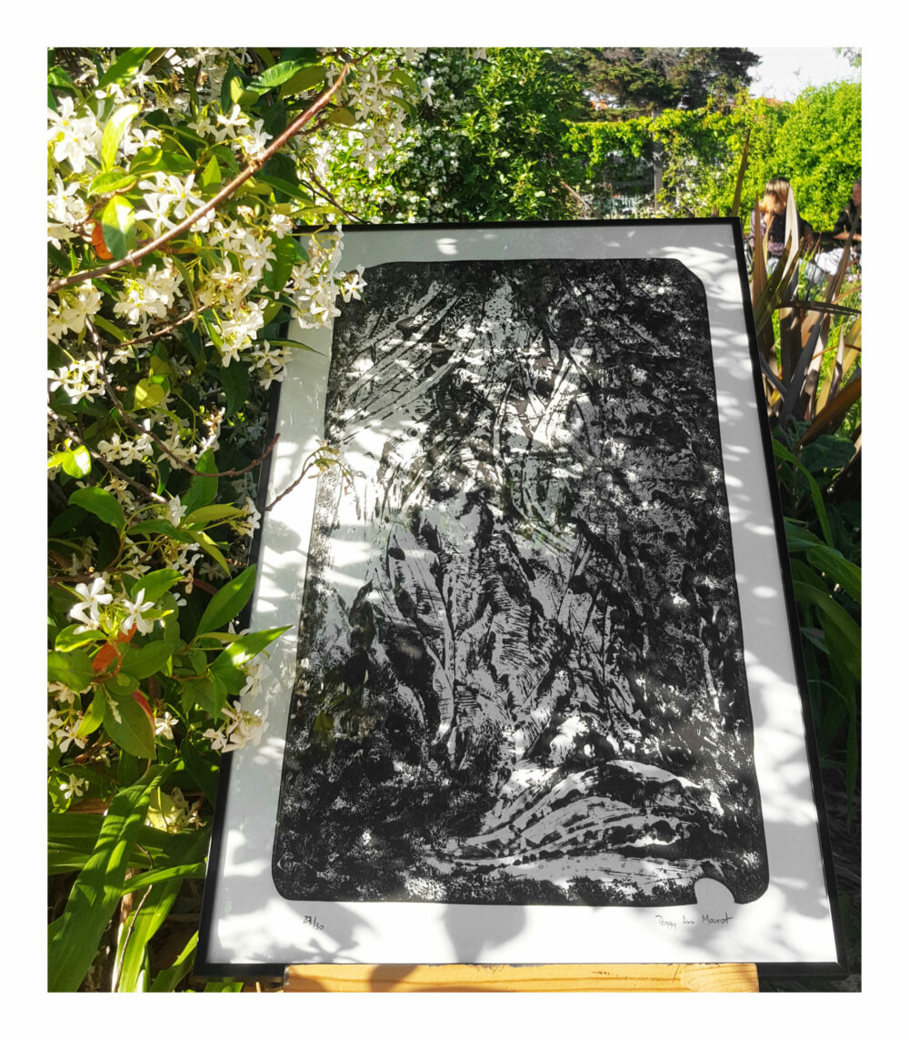 Lithographie L’Odeur de la Pierre II ~ Édition Limitée à 30ex N°& Signés sur papier BFK Rives 300g ~ 40x60 Encadrée – Image 17