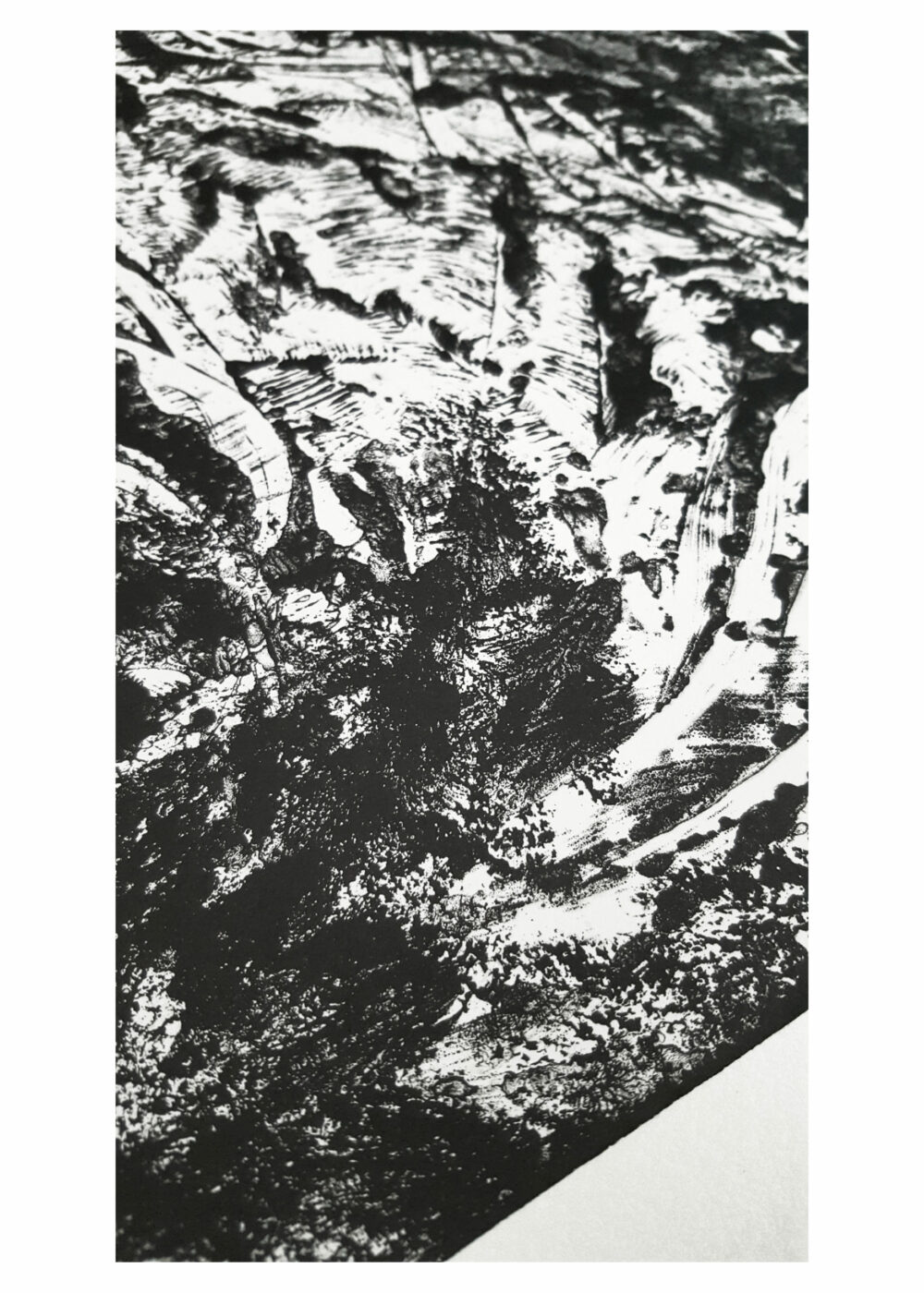 Lithographie L’Odeur de la Pierre II ~ Édition Limitée à 30ex N°& Signés sur papier BFK Rives 300g ~ Format 40x60 – Image 3