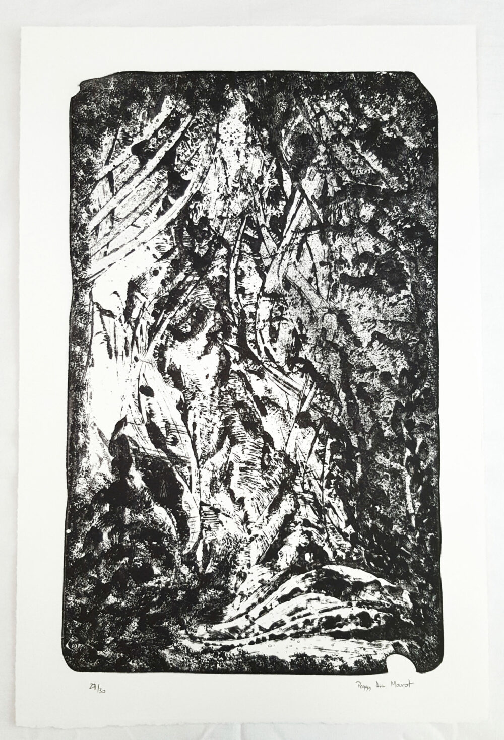 Lithographie L’Odeur de la Pierre II ~ Édition Limitée à 30ex N°& Signés sur papier BFK Rives 300g ~ Format 40x60 – Image 14