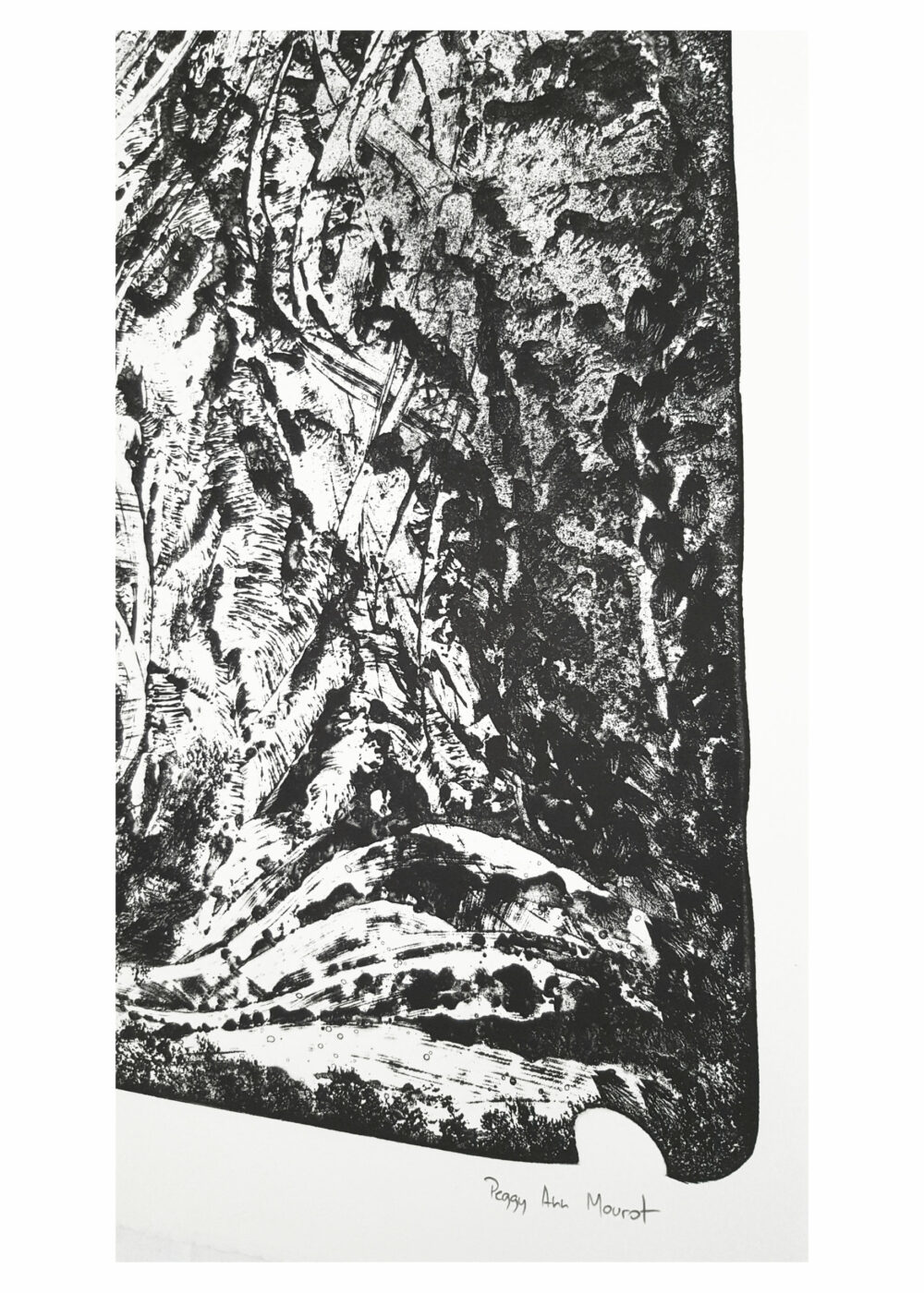 Lithographie L’Odeur de la Pierre II ~ Édition Limitée à 30ex N°& Signés sur papier BFK Rives 300g ~ Format 40x60 – Image 5