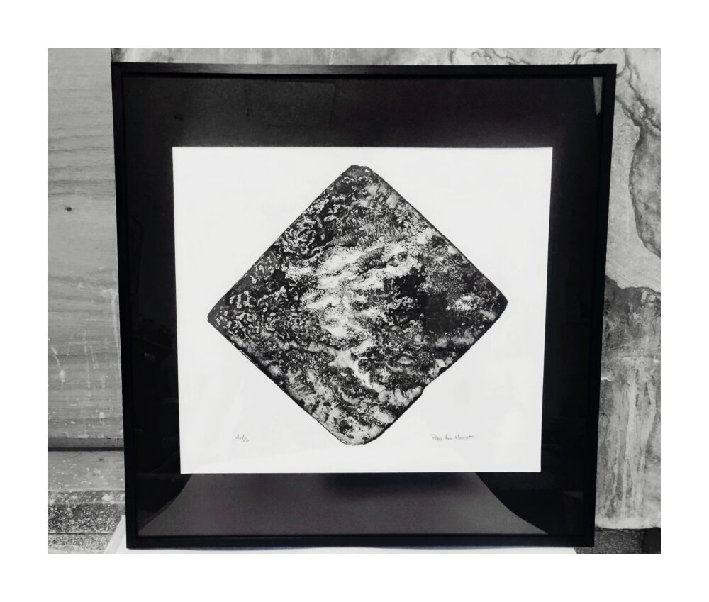 Lithographie L’Odeur de la Pierre III ~ Édition Limitée à 20ex N°& Signés sur papier BFK Rives 300g ~ 50x50 Encadrée – Image 28