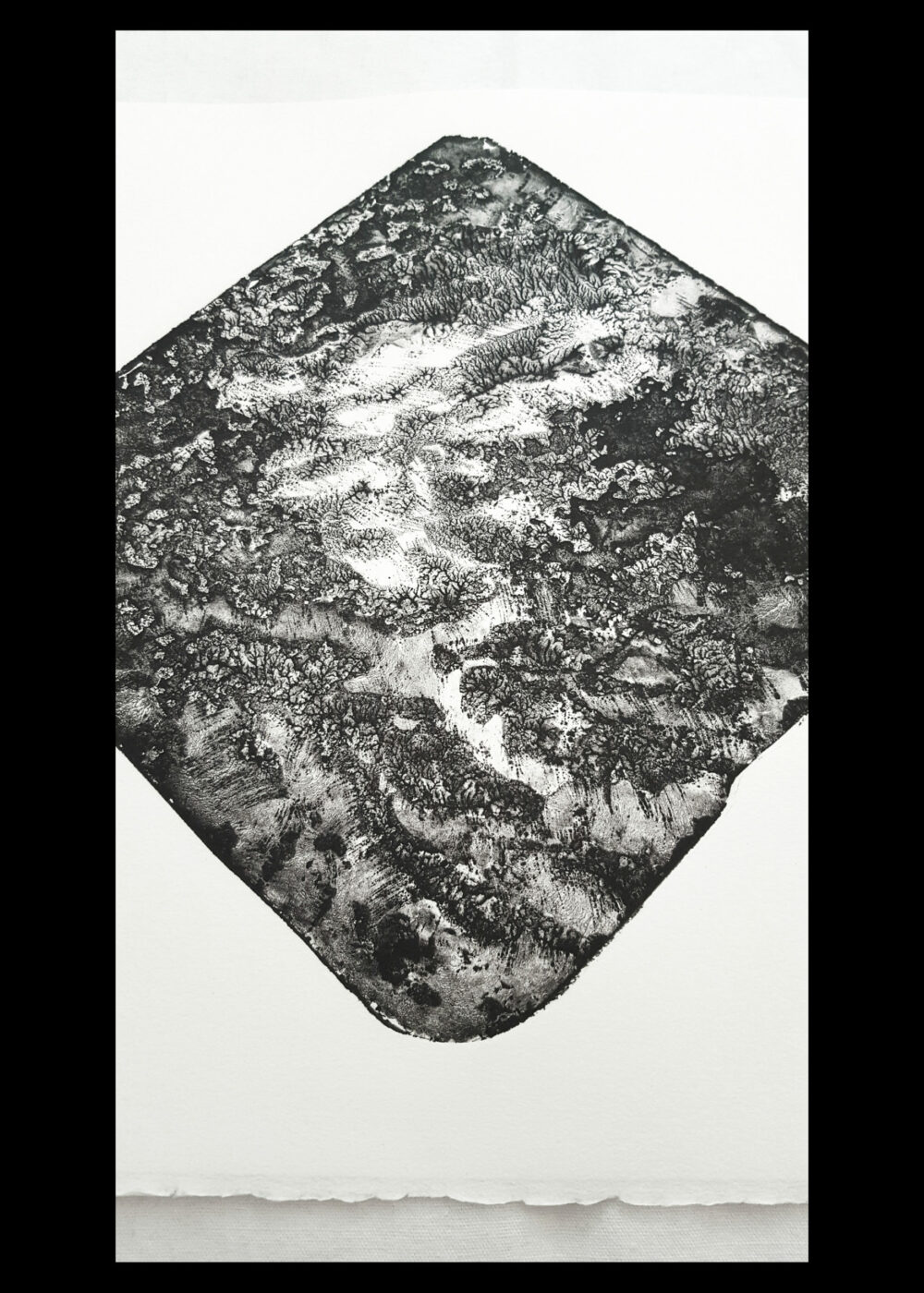 Lithographie L’Odeur de la Pierre III ~ Édition Limitée à 20ex N°& Signés sur papier BFK Rives 300g ~ Format 35x40