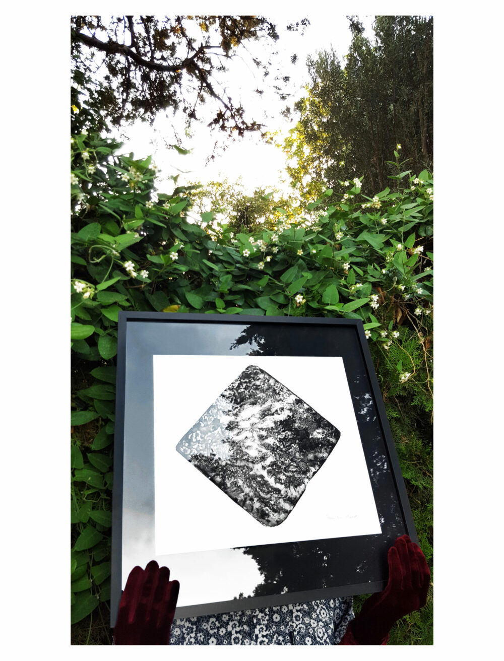 Lithographie L’Odeur de la Pierre III ~ Édition Limitée à 20ex N°& Signés sur papier BFK Rives 300g ~ 50x50 Encadrée – Image 31
