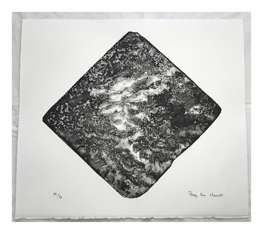 Lithographie L’Odeur de la Pierre III ~ Édition Limitée à 20ex N°& Signés sur papier BFK Rives 300g ~ Format 35x40 – Image 9