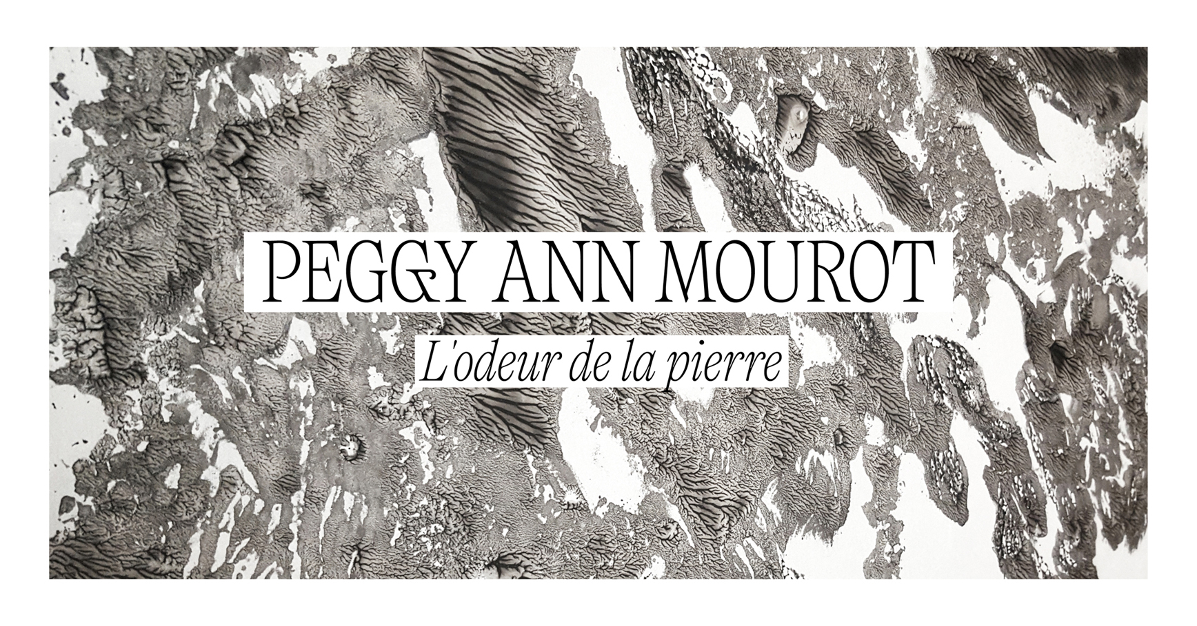 Détail Lithographie Peggy Ann Mourot ~ Éditions Azulil 2022 Typographie ©EstherSzac
