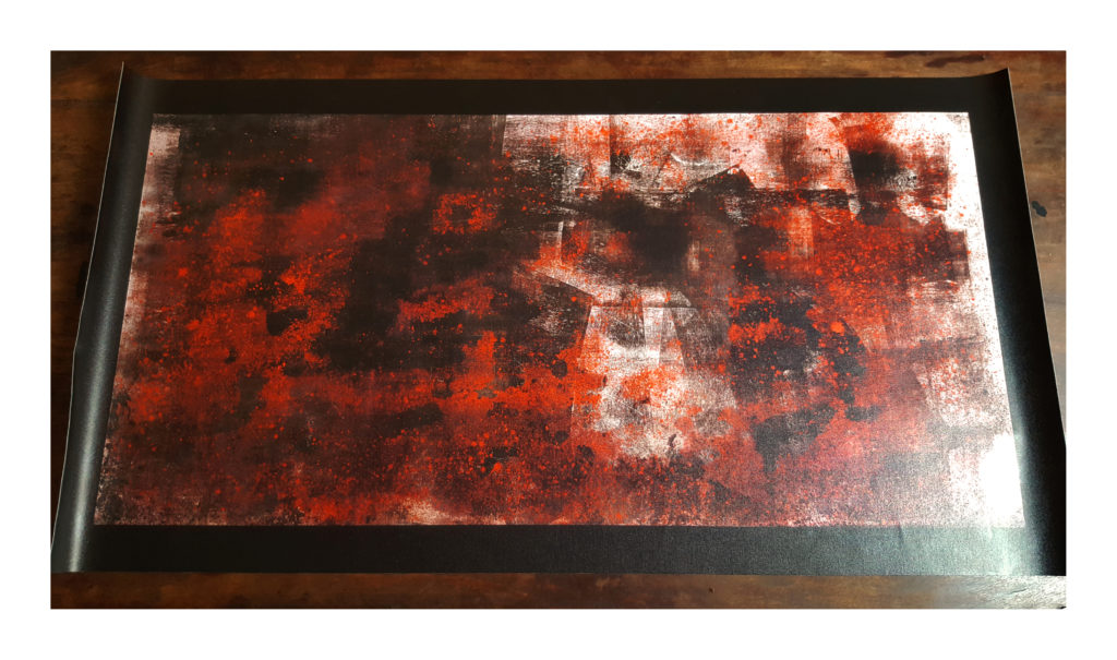 Tirage d'Art Rusty Town ~ Impression Fine Art sur Toile Canson Museum 100% coton 385g ~ Limité à 6ex N°Signé ~ Format 60x110 cm