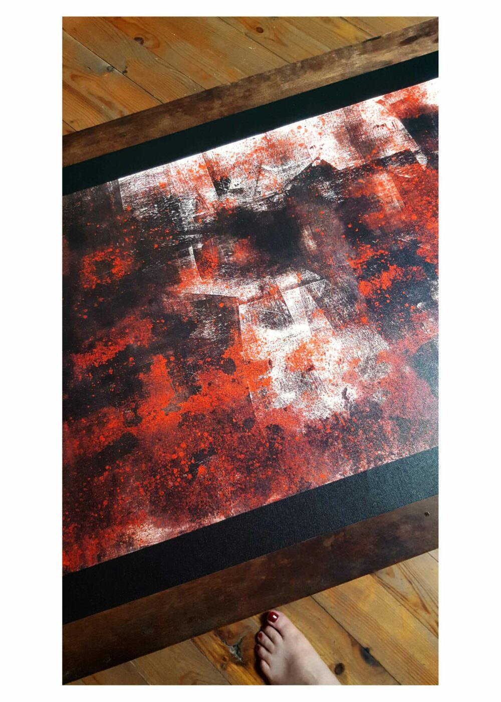 Tirage d'Art Rusty Town ~ Impression Fine Art sur Toile Canson Museum 100% coton 385g ~ Limité à 6ex N°Signé ~ Format 60x110 cm [taille châssis 50x100] – Image 9