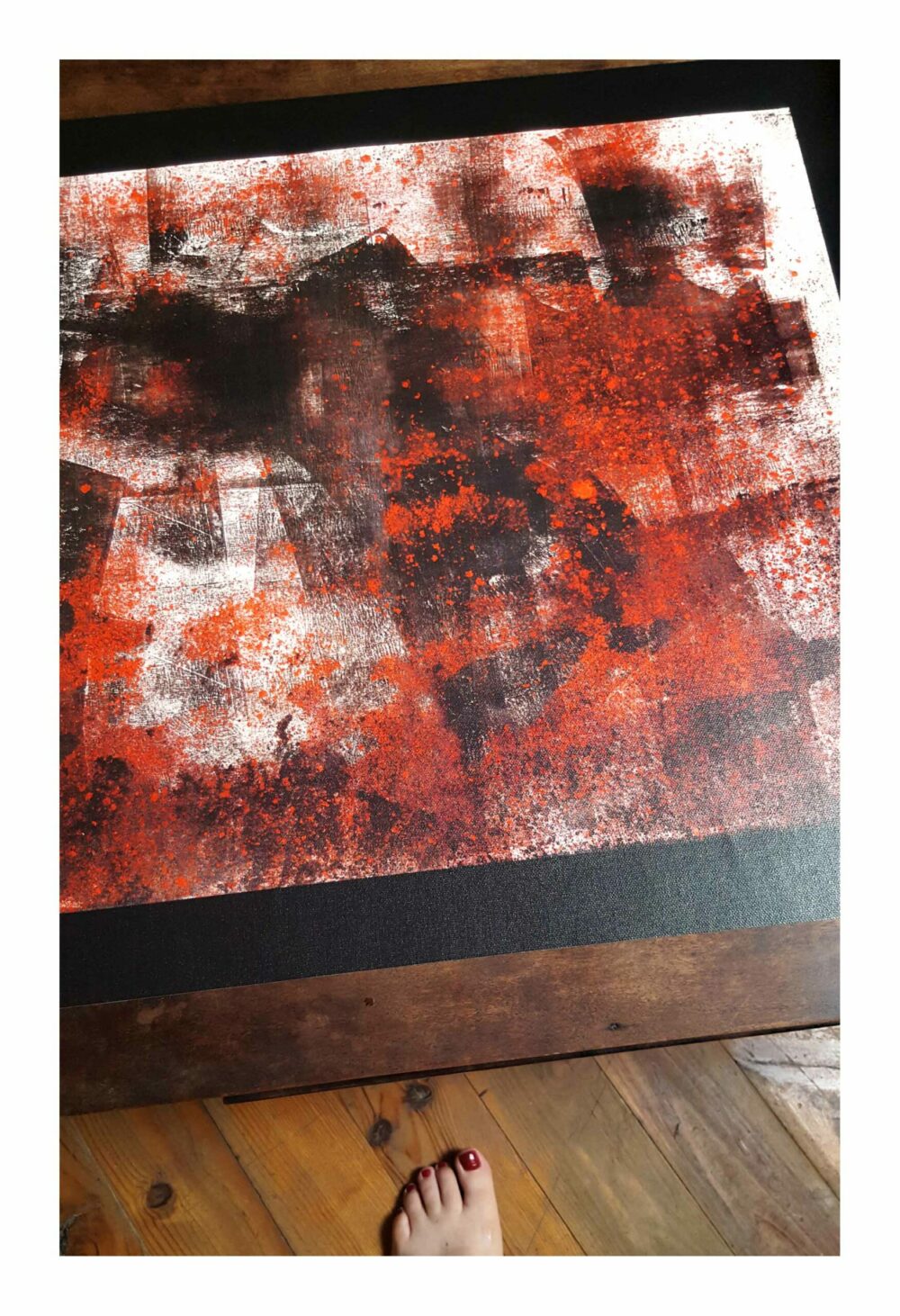 Tirage d'Art Rusty Town ~ Impression Fine Art sur Toile Canson Museum 100% coton 385g ~ Limité à 6ex N°Signé ~ Format 60x110 cm [taille châssis 50x100] – Image 10