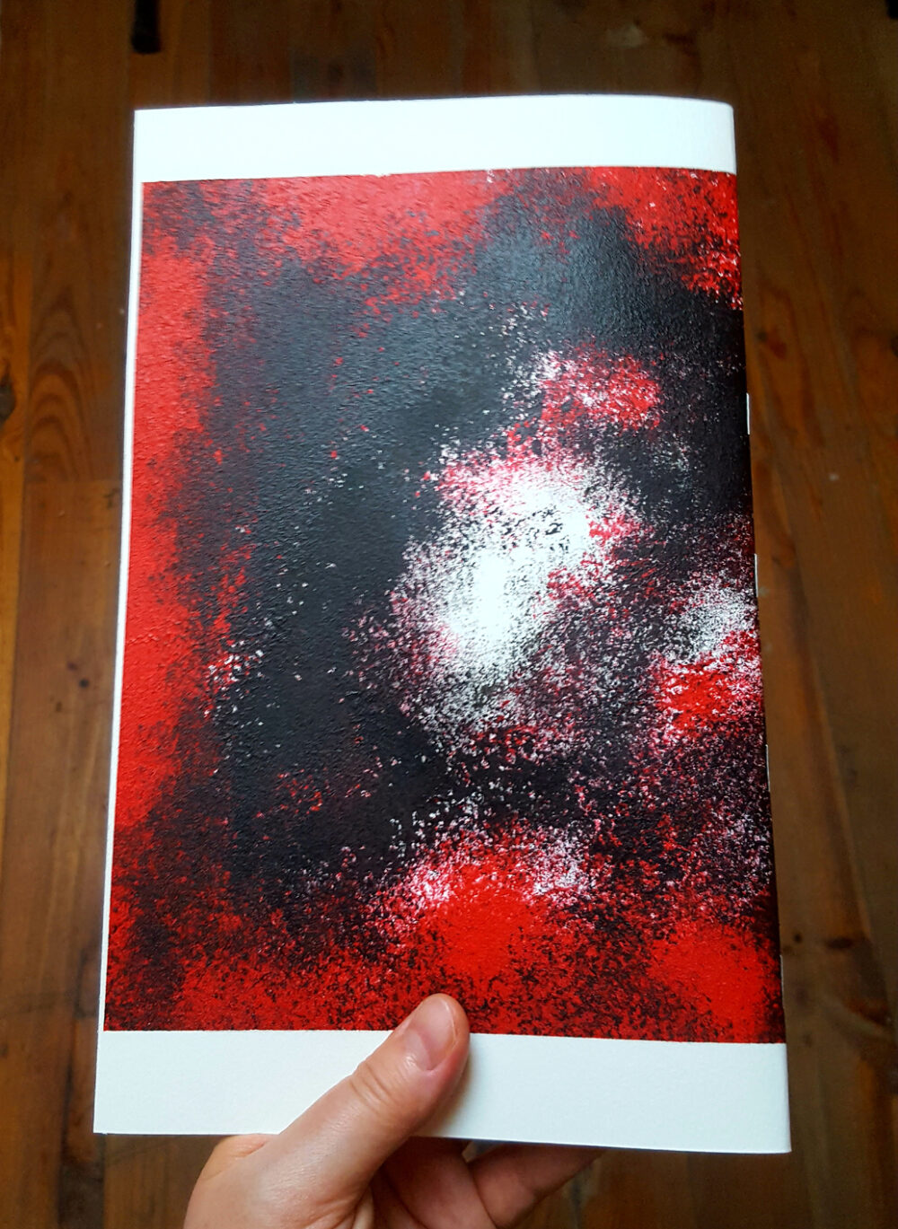 Grands Cahiers Uniques Rouges I, II & III Signés ~ Couvertures Dessins originaux Encre & Acrylique ~ SOLD OUT – Image 8
