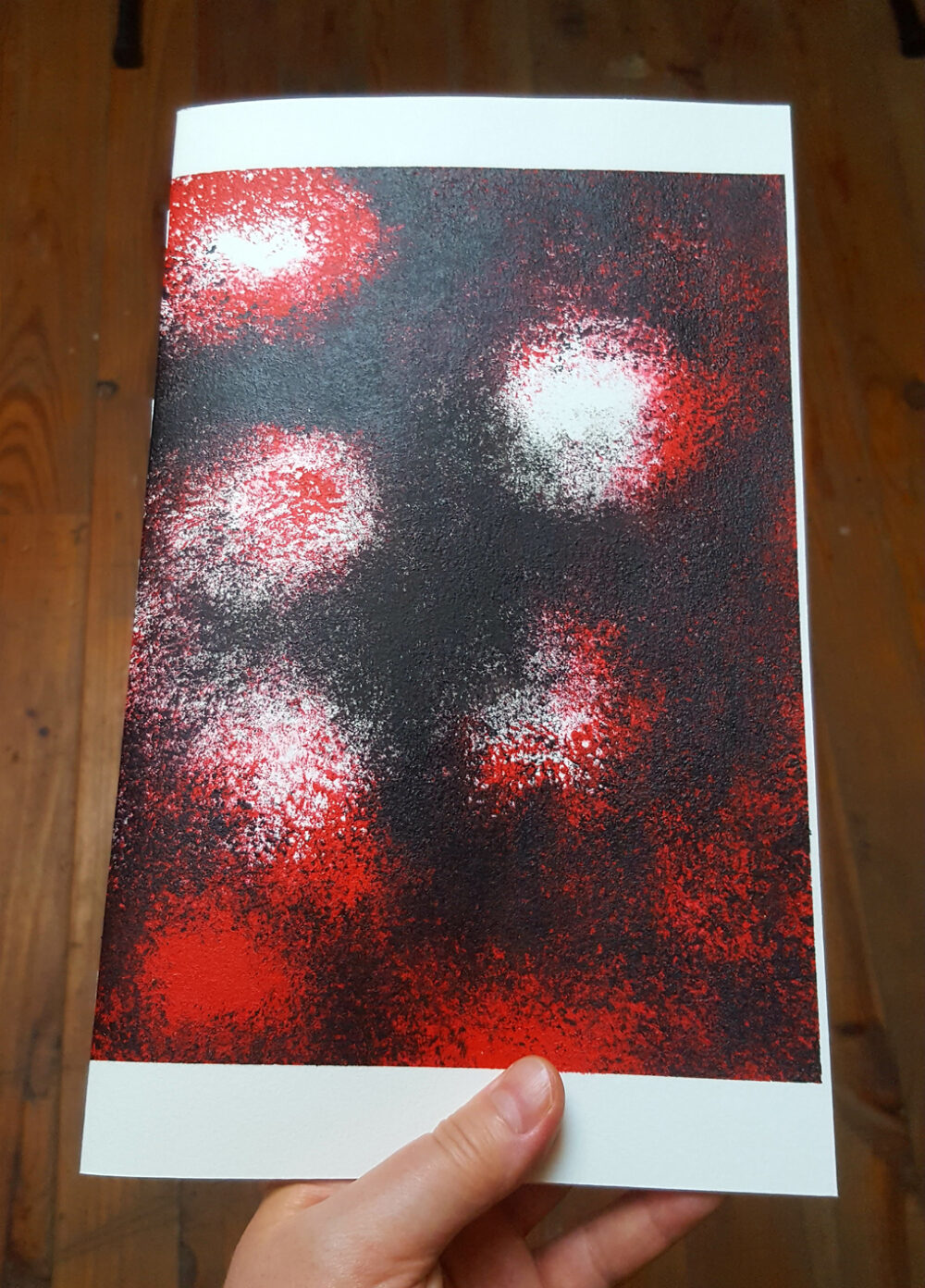 Grands Cahiers Uniques Rouges I, II & III Signés ~ Couvertures Dessins originaux Encre & Acrylique ~ SOLD OUT – Image 7