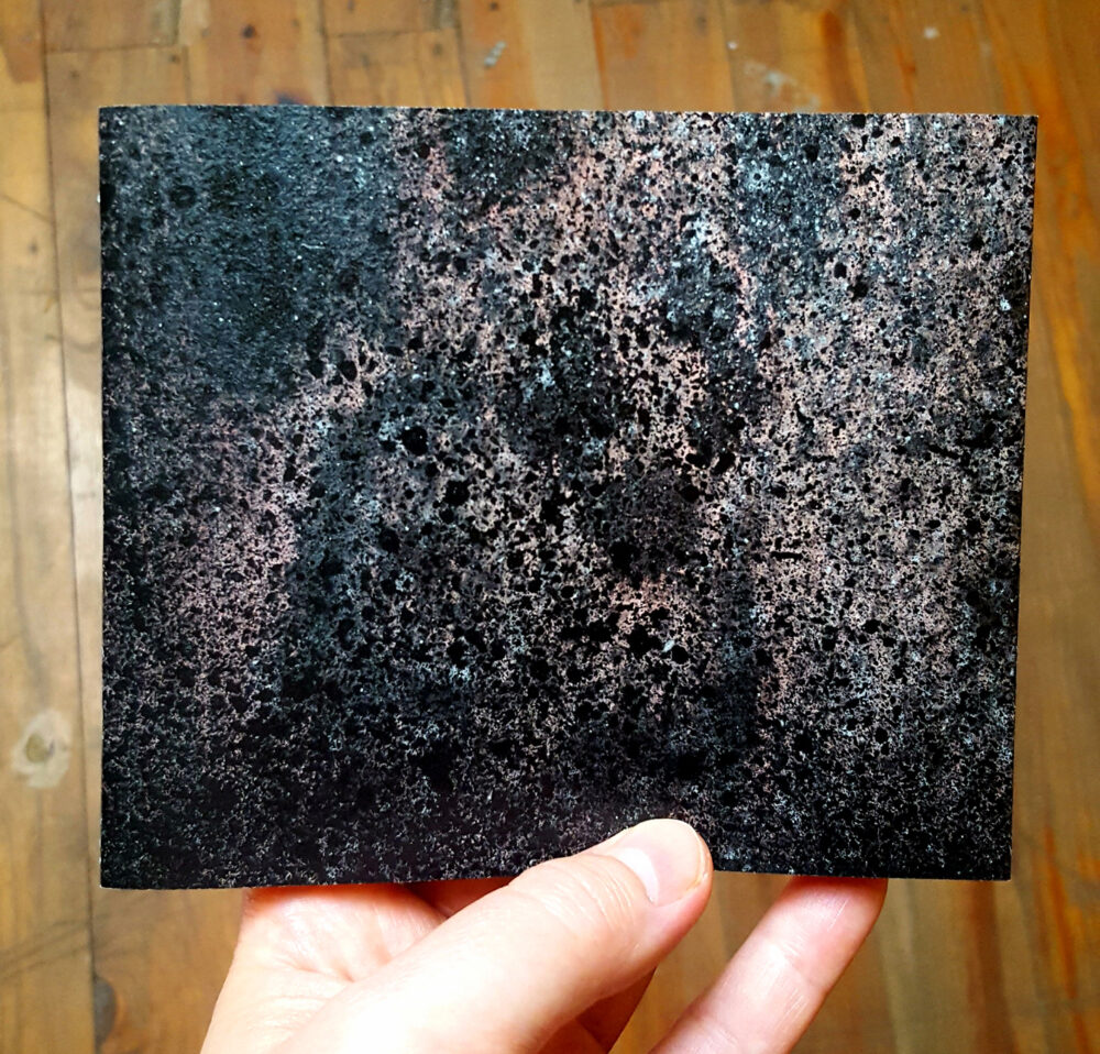 Carnets Uniques Marbrés I, II & III Signés ~ Couvertures Dessins originaux Encre & Acrylique ~ SOLD OUT – Image 2
