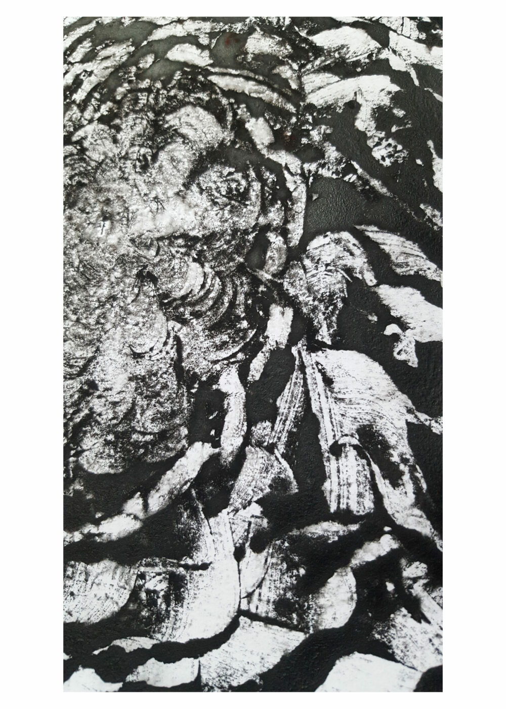 Arès ~ Monotype ~ Encre / 250g mat ~ Encadré Métal A4 – Image 24