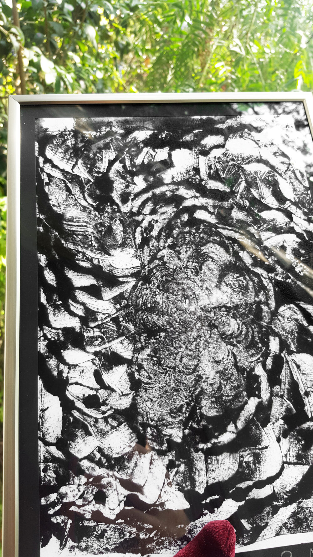 Arès ~ Monotype ~ Encre / 250g mat ~ Encadré Métal A4 – Image 18