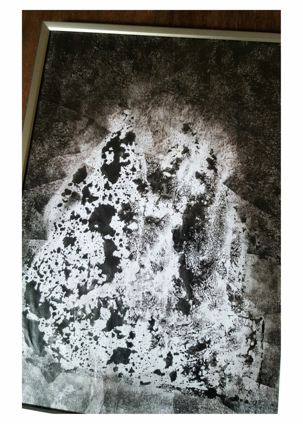 Siamese ~ Dessin à l’Encre de Chine & Acrylique ~ Encadré Métal A4 – Image 8