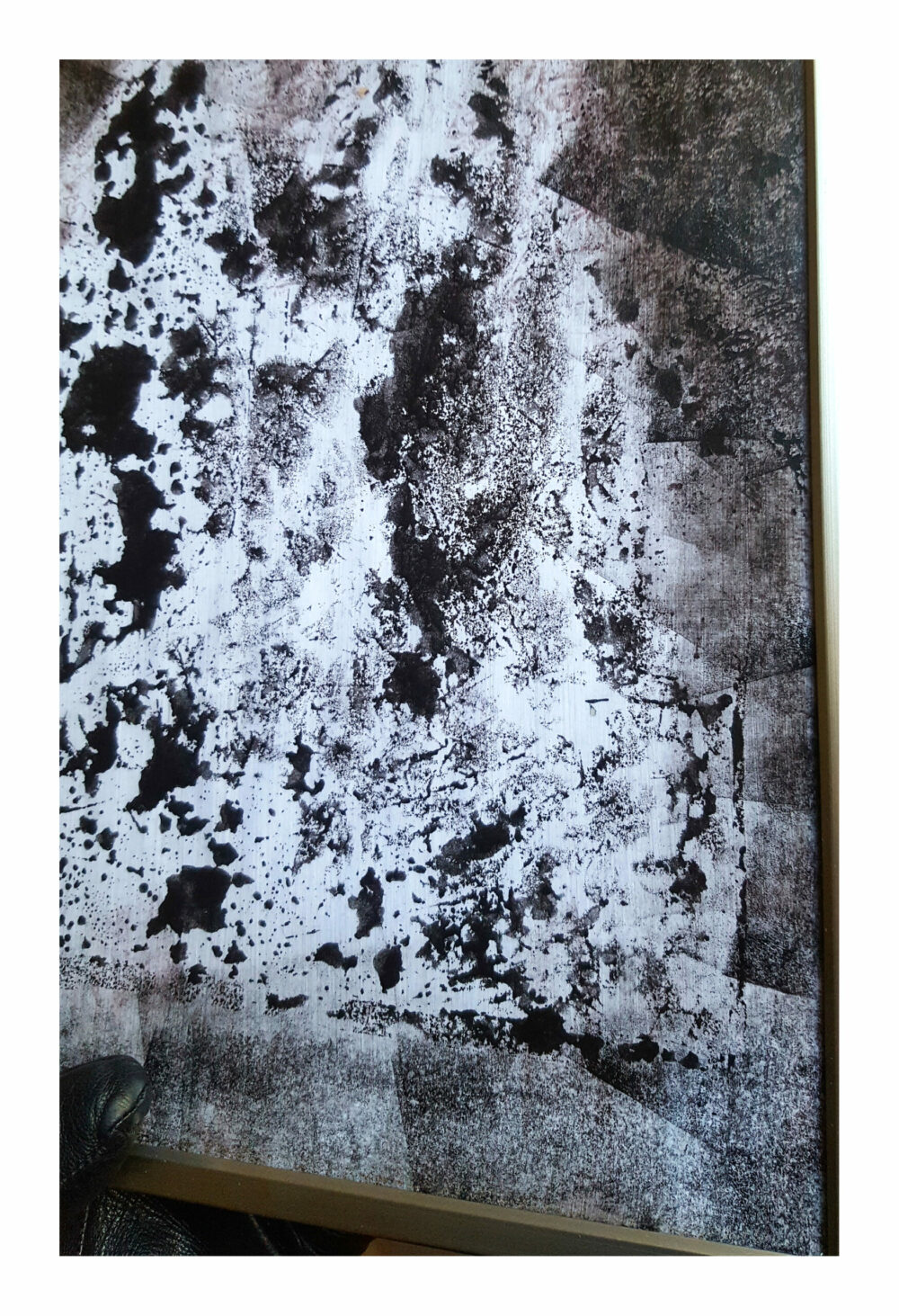 Siamese ~ Dessin à l’Encre de Chine & Acrylique ~ Encadré Métal A4 – Image 11