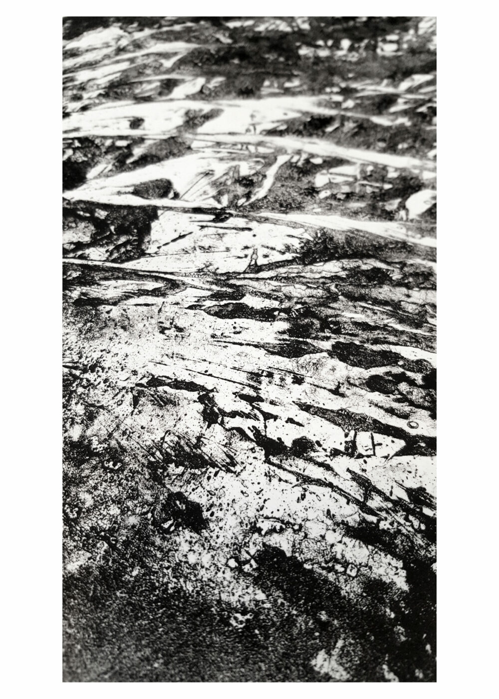 Lithographie IV ~ Épilogue à L’odeur de la pierre ~ Édition Limitée à 25ex N°& Signés sur papier BFK Rives 300g ~ Format 40x60 – Image 4