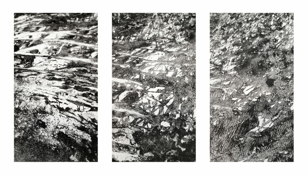 Lithographie IV ~ Épilogue à L’odeur de la pierre ~ Édition Limitée à 25ex N°& Signés sur papier BFK Rives 300g ~ Format 40x60