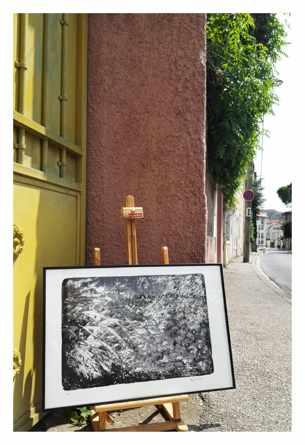 Lithographie IV ~ Épilogue à L’odeur de la pierre ~ Édition Limitée à 25ex N°& Signés sur papier BFK Rives 300g ~ 40x60 Encadrée – Image 5