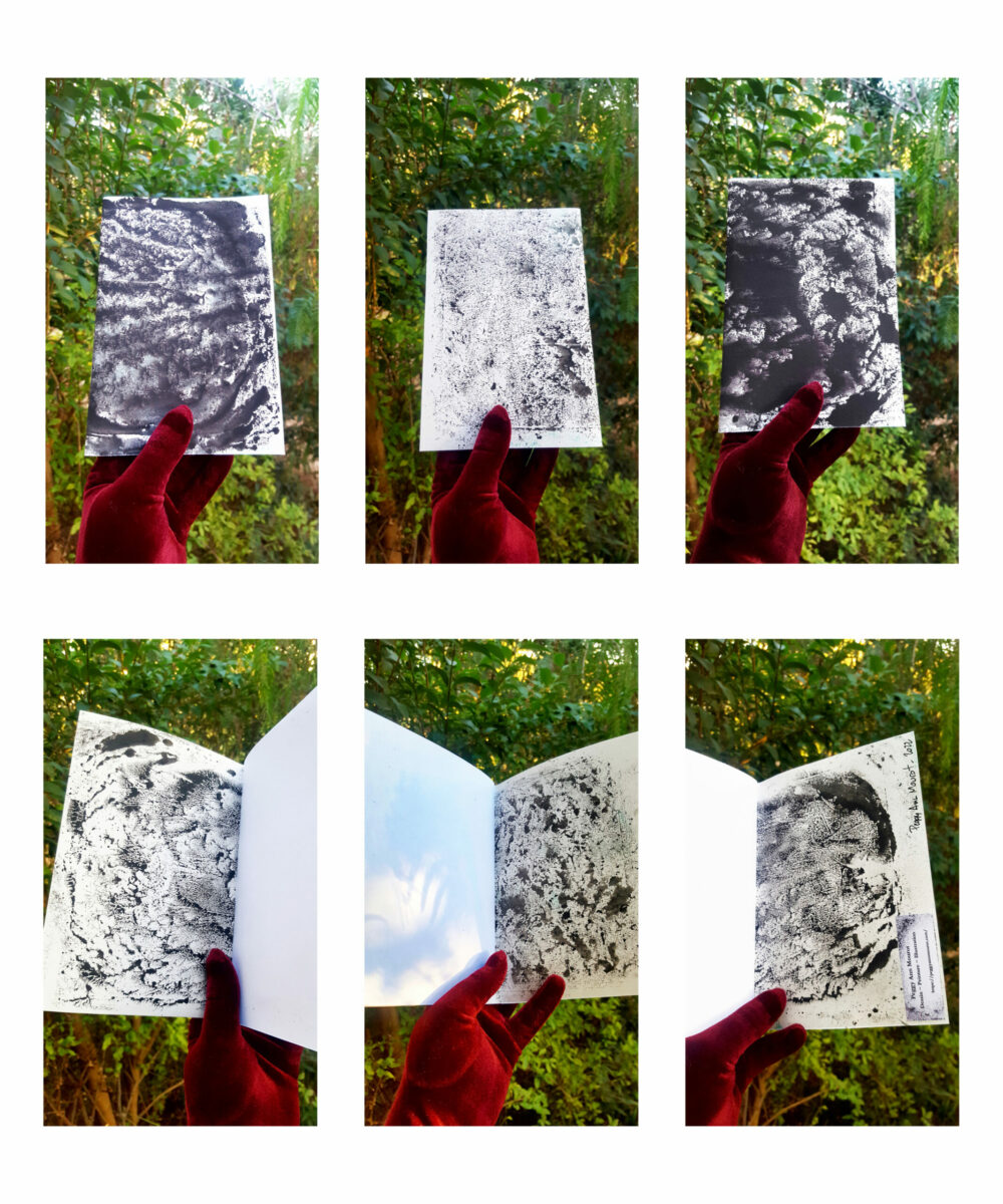 Carnets Uniques Dust Bowl I, II & III Signés ~ Couvertures Originales Encre de Chine & Acrylique ~ SOLD OUT