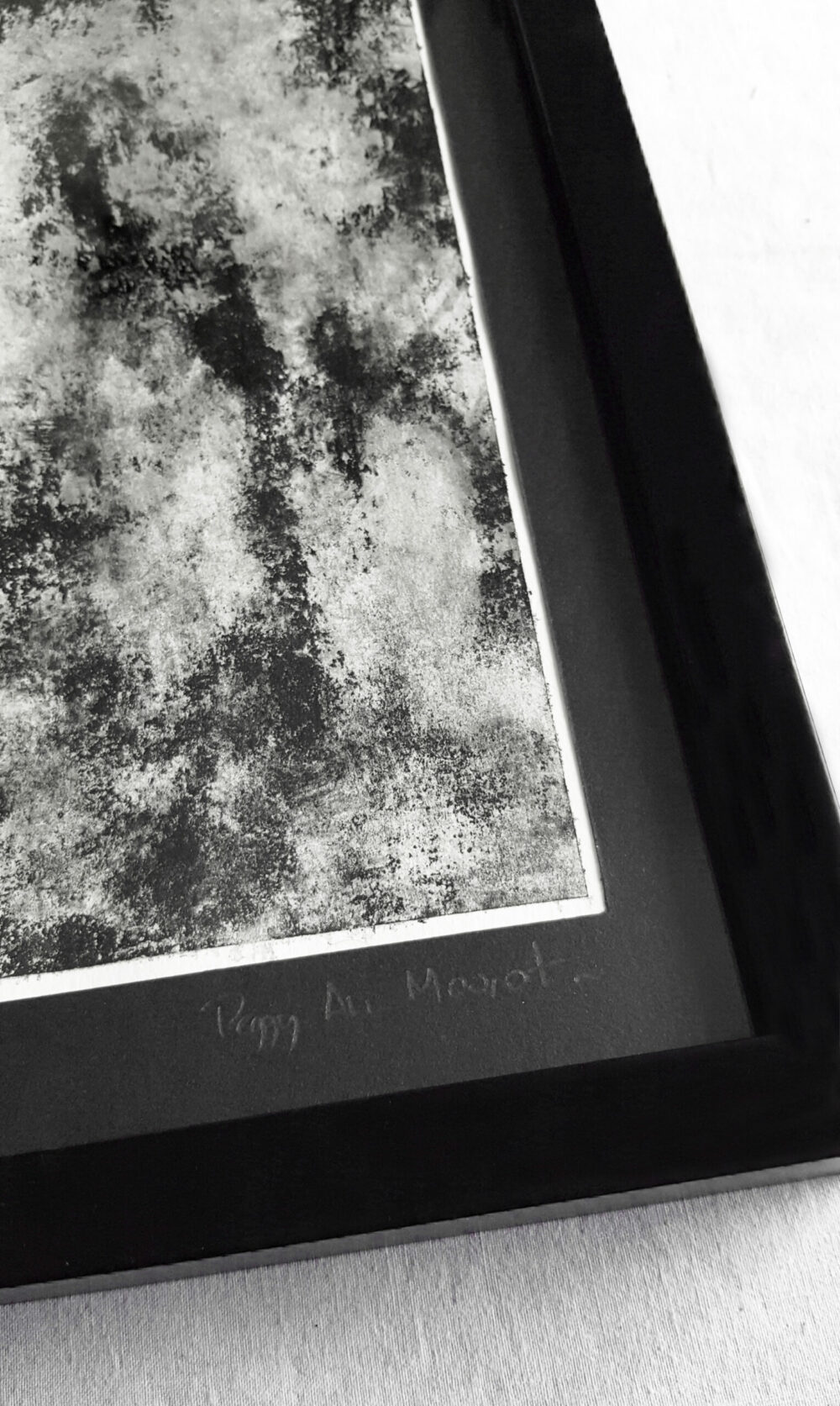 Textures ~ Lavis à l'Encre de Chine ~ 30x40 Encadré – Image 18