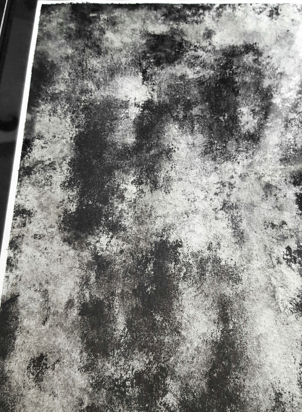 Textures ~ Lavis à l'Encre de Chine ~ 30x40 Encadré – Image 9