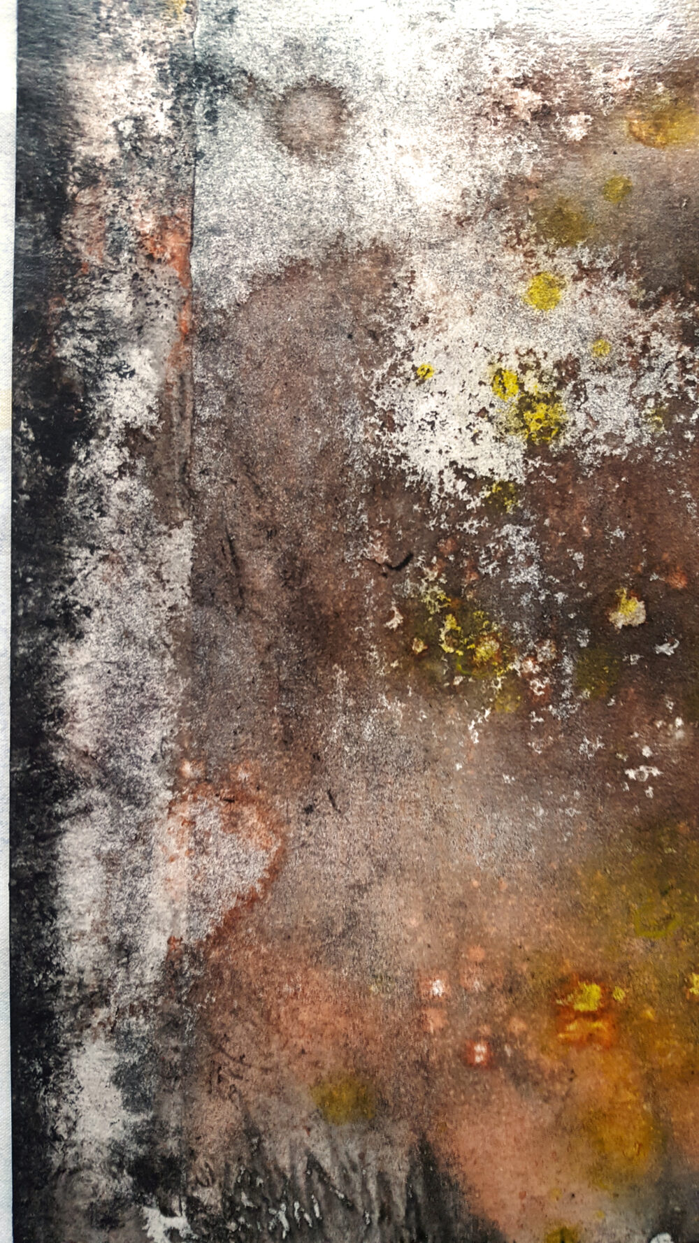 Death Star Rain ~ Dessin à l'Encre de Chine & Acrylique ~ Format 42x59,4 - A2 (non encadré) ~ SOLD OUT – Image 14
