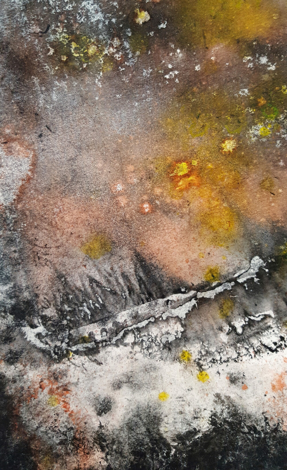 Death Star Rain ~ Dessin à l'Encre de Chine & Acrylique ~ Format 42x59,4 - A2 (non encadré) ~ SOLD OUT – Image 4