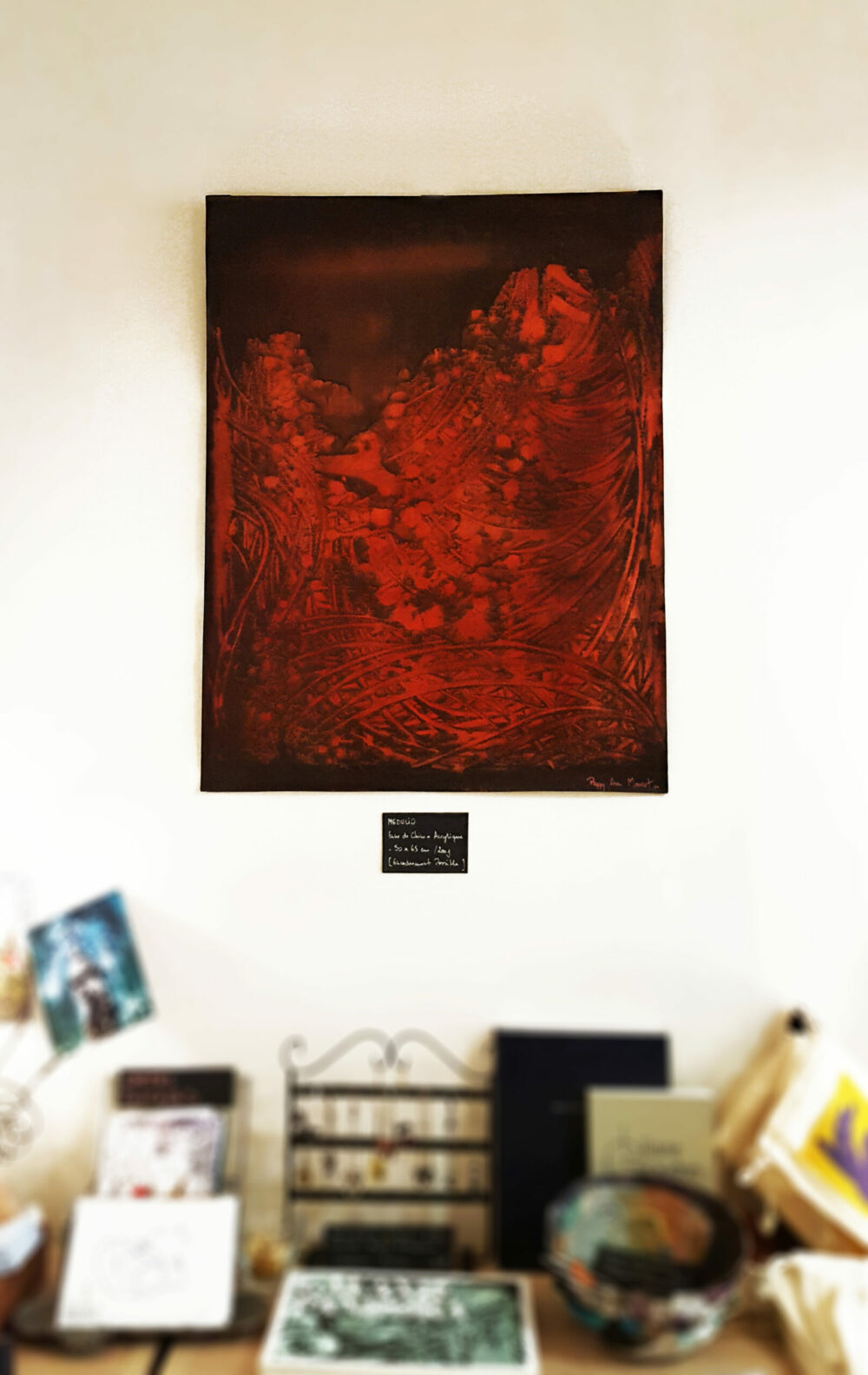 Medulio ~ Dessin à l'Encre de Chine & Acrylique ~ Format Raisin (50 x 65 cm) ~ Non encadré ~ SOLD OUT