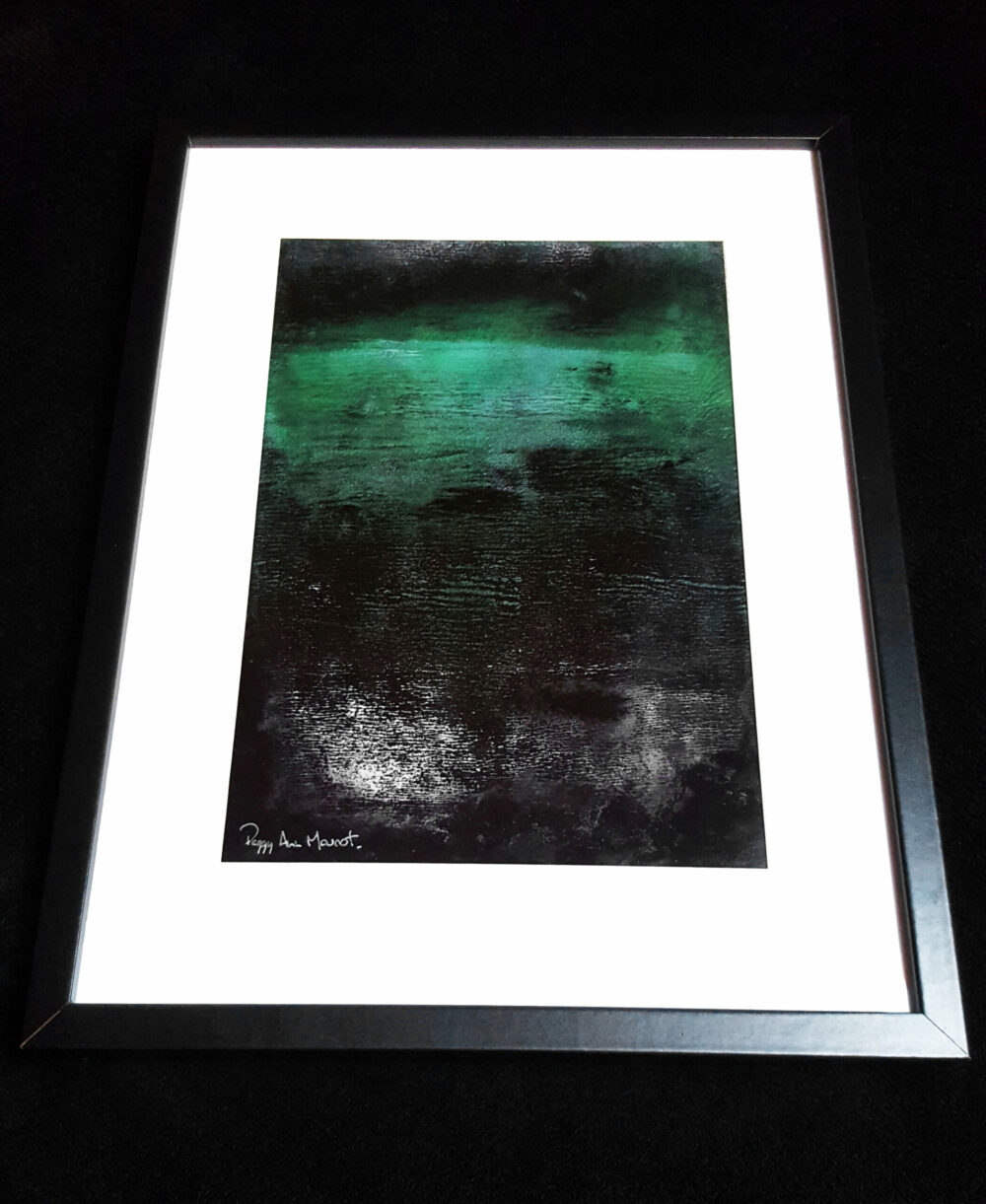 Ness ~ Encre de Chine & Acrylique ~ Encadré 30x40 – Image 13
