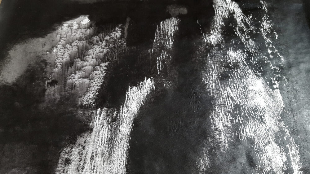 Dead Island I ~ Encre de Chine, Acrylique & Fusain ~ Encadré Métal Noir 40x60cm ~ SOLD OUT – Image 10