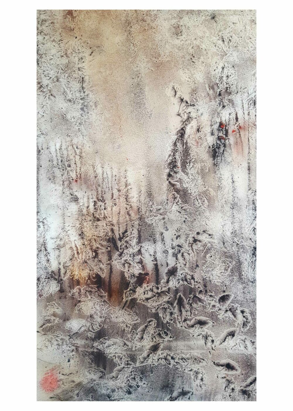 Blue Bayou ~ Aquarelle, Encre de Chine & Acrylique ~ 66 x 77 cm / Montval 400g (non encadré) ~ SOLD OUT – Image 3