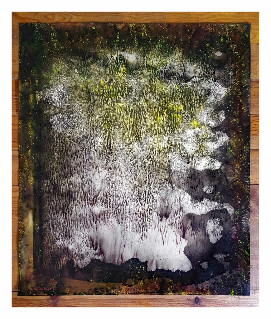 Bramabiau ~ Encre de Chine & Acrylique ~ 66 x 77 cm / Montval 400g (non encadré)