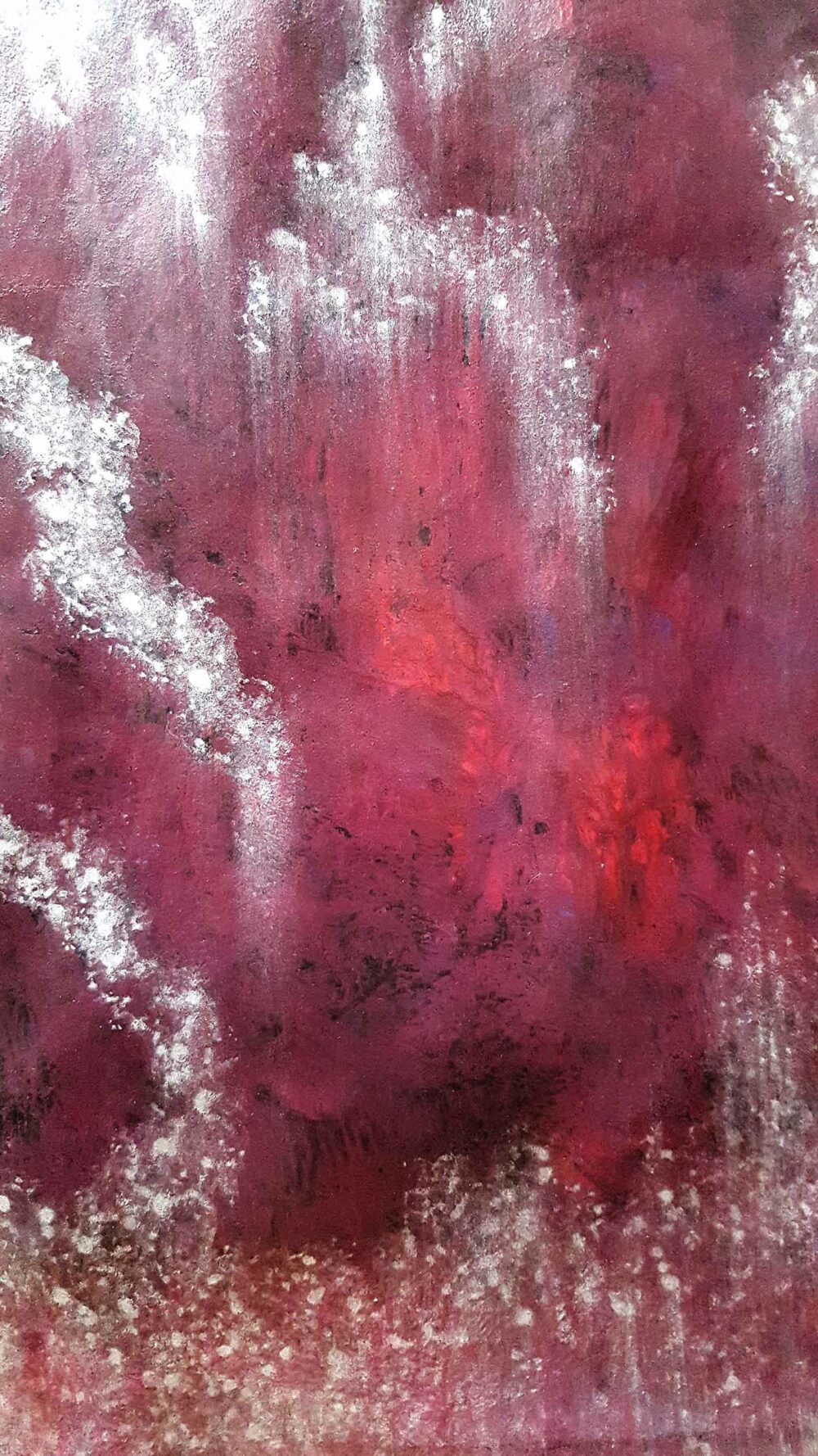 Cameron Falls Dream ~ Acrylique ~ 80 x 150 cm / Fabriano 300g (non encadré) - SOLD OUT – Image 9