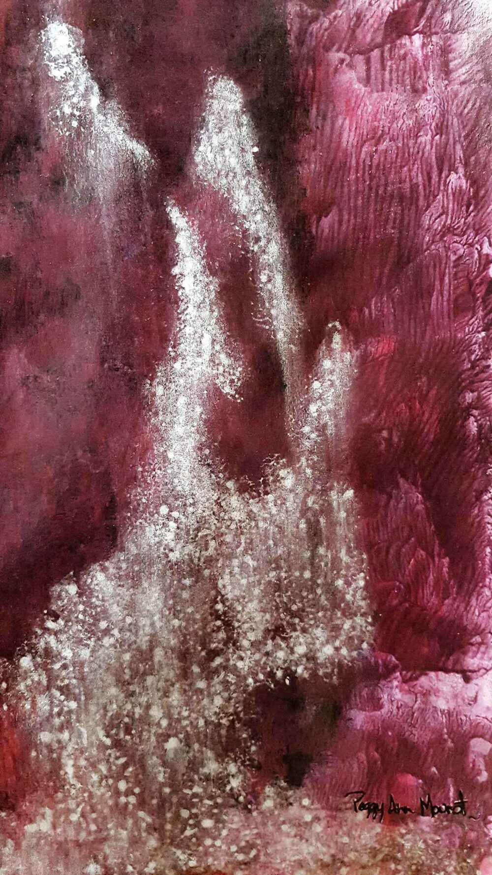 Cameron Falls Dream ~ Acrylique ~ 80 x 150 cm / Fabriano 300g (non encadré) - SOLD OUT – Image 11