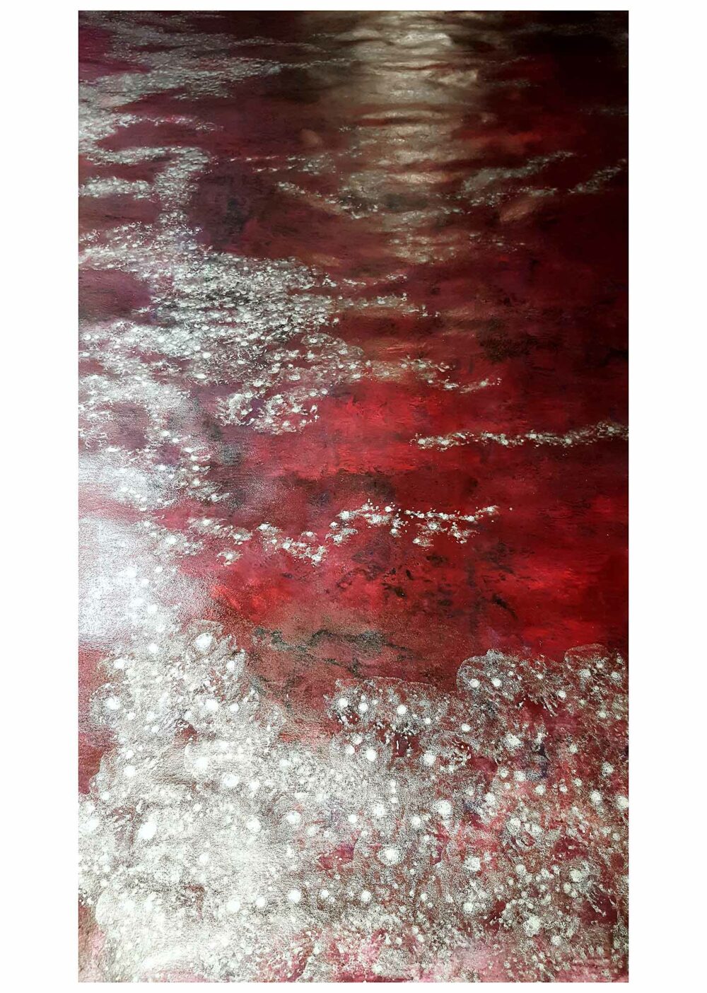 Cameron Falls Dream ~ Acrylique ~ 80 x 150 cm / Fabriano 300g (non encadré) - SOLD OUT – Image 22