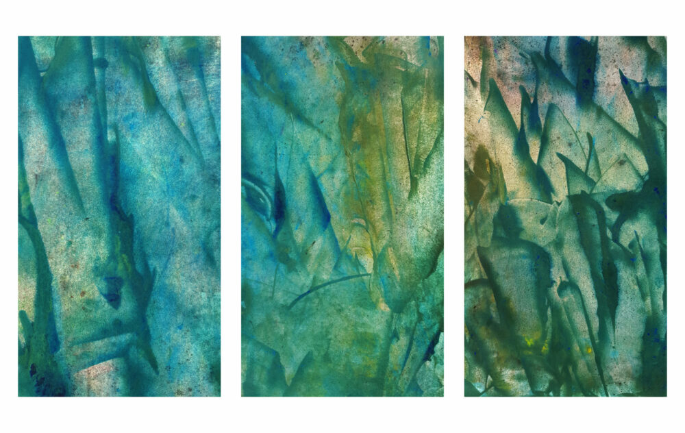 El Capricho (a Antoni Gaudí) ~ Aquarelle & Encre de Chine ~ 80 x 120 / 250g (non encadré)