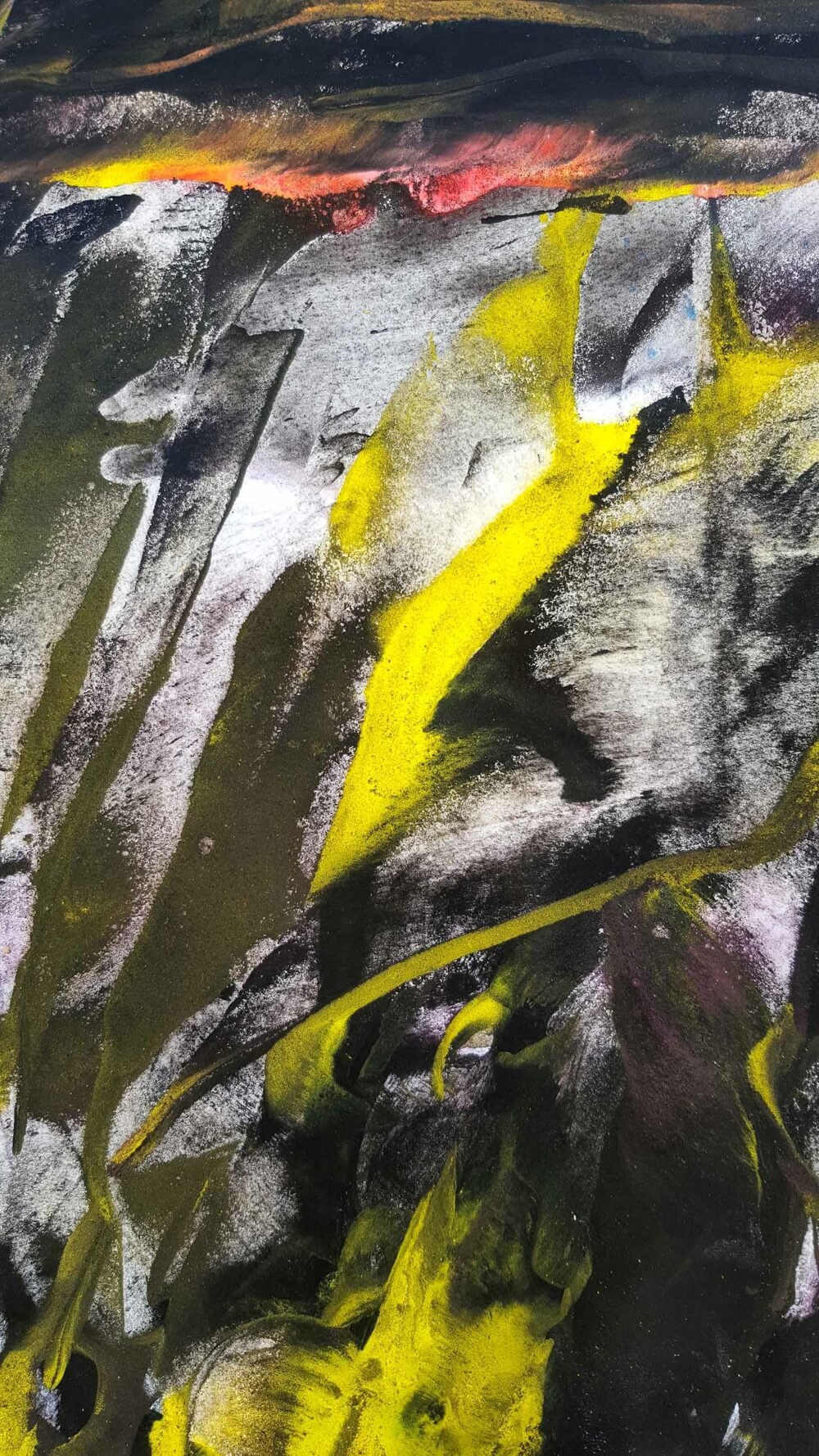 Hans ~ Encre de Chine & Acrylique ~ 80 x 120 / 250g (non encadré) – Image 17