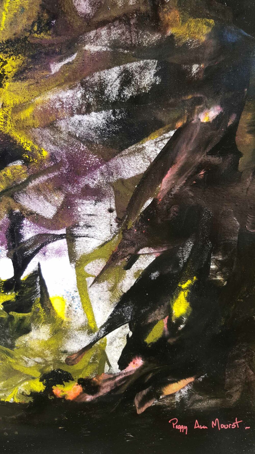 Hans ~ Encre de Chine & Acrylique ~ 80 x 120 / 250g (non encadré) – Image 26