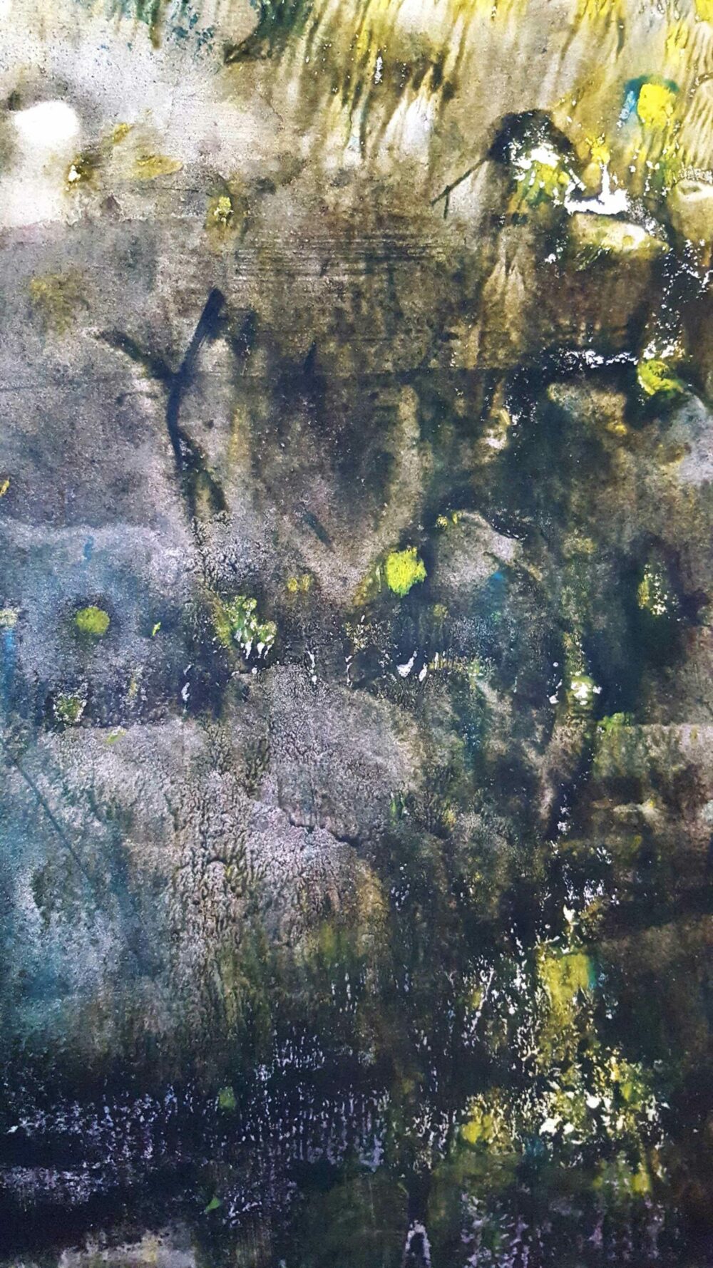 L’Étang ~ Aquarelle & Encre de Chine ~ 80 x 120 / 250g (non encadré) – Image 22