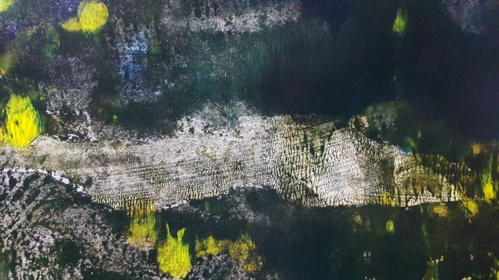 L’Étang ~ Aquarelle & Encre de Chine ~ 80 x 120 / 250g (non encadré) – Image 16