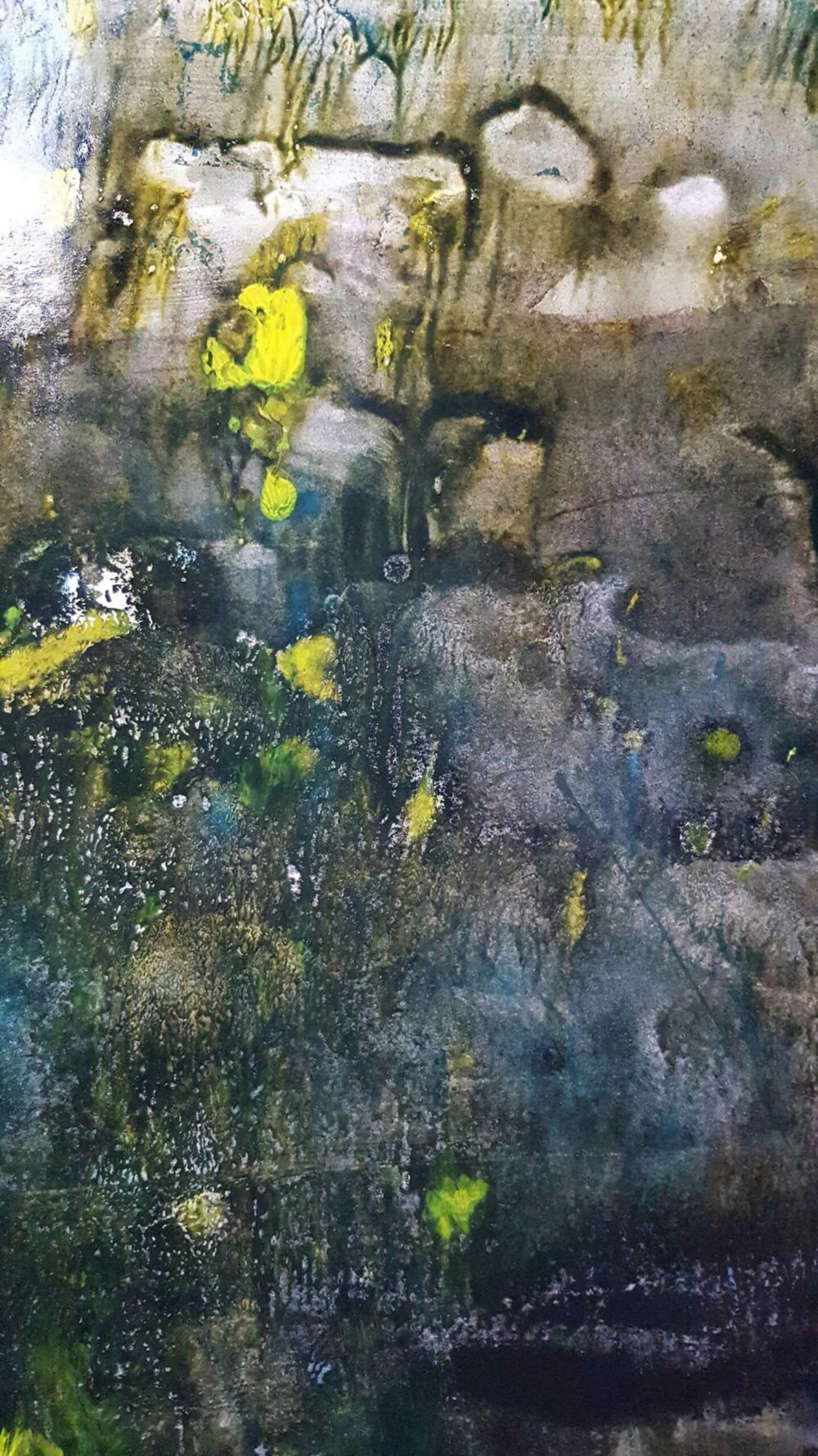 L’Étang ~ Aquarelle & Encre de Chine ~ 80 x 120 / 250g (non encadré) – Image 21