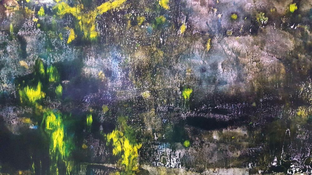 L’Étang ~ Aquarelle & Encre de Chine ~ 80 x 120 / 250g (non encadré) – Image 14