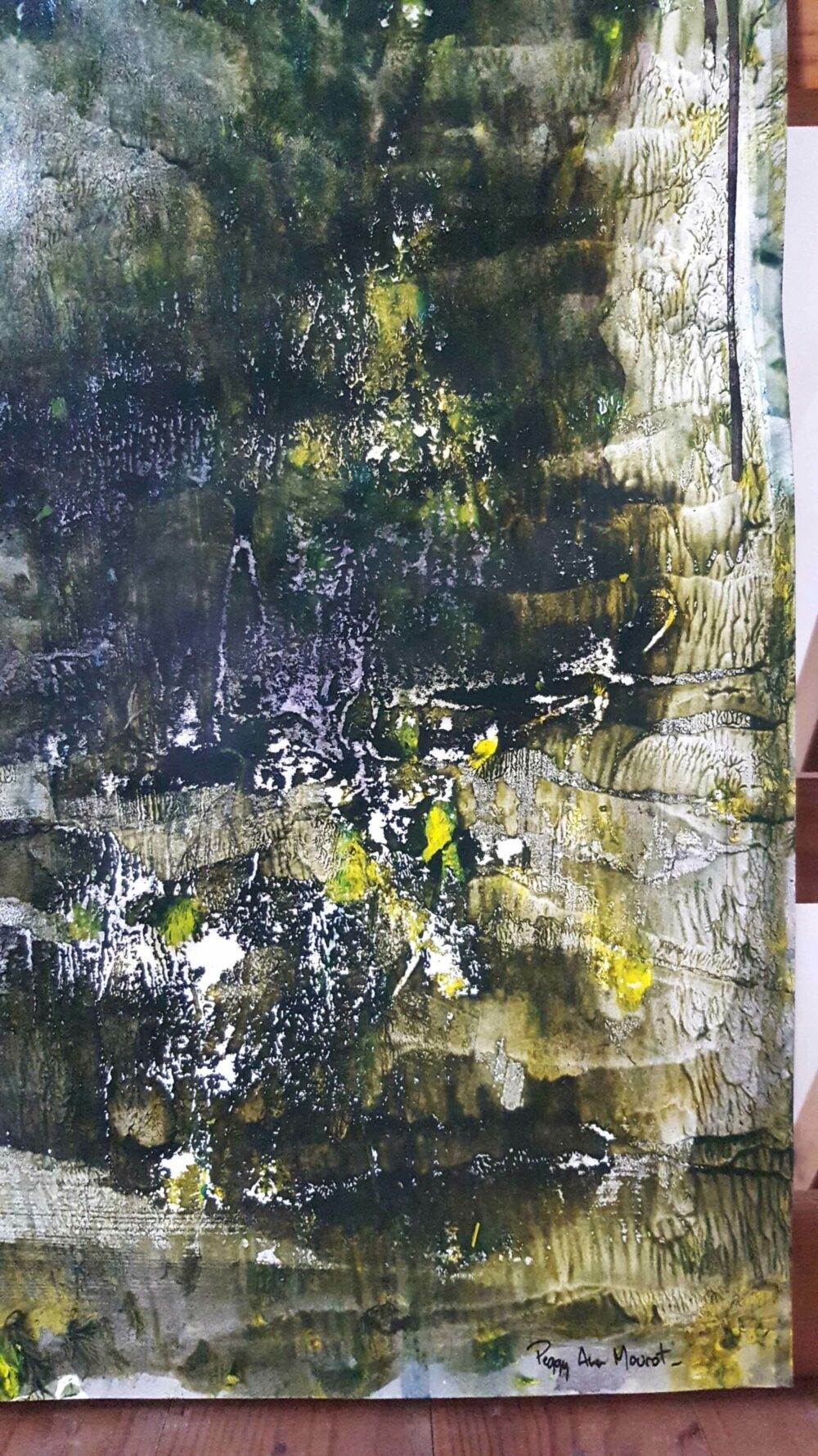 L’Étang ~ Aquarelle & Encre de Chine ~ 80 x 120 / 250g (non encadré) – Image 23
