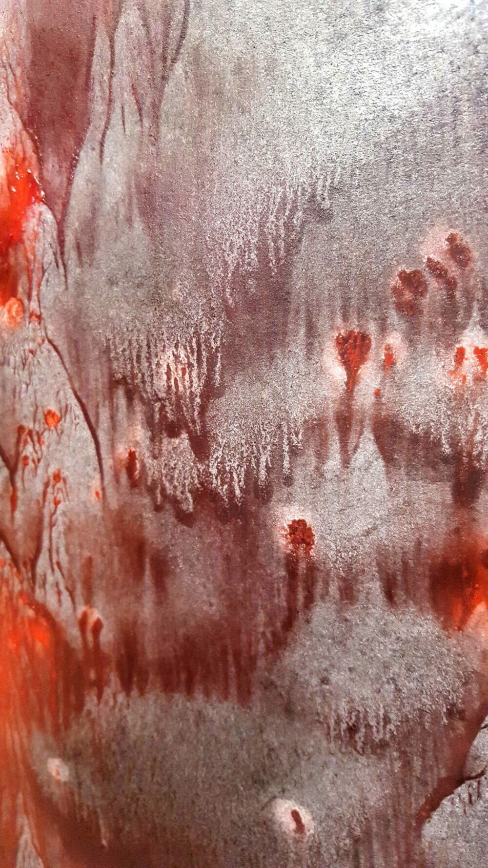 Lueurs d’espoir (Les Yeux) ~ Aquarelle, Acrylique & Fusain ~ 80 x 120 / 250g (non encadré) – Image 23