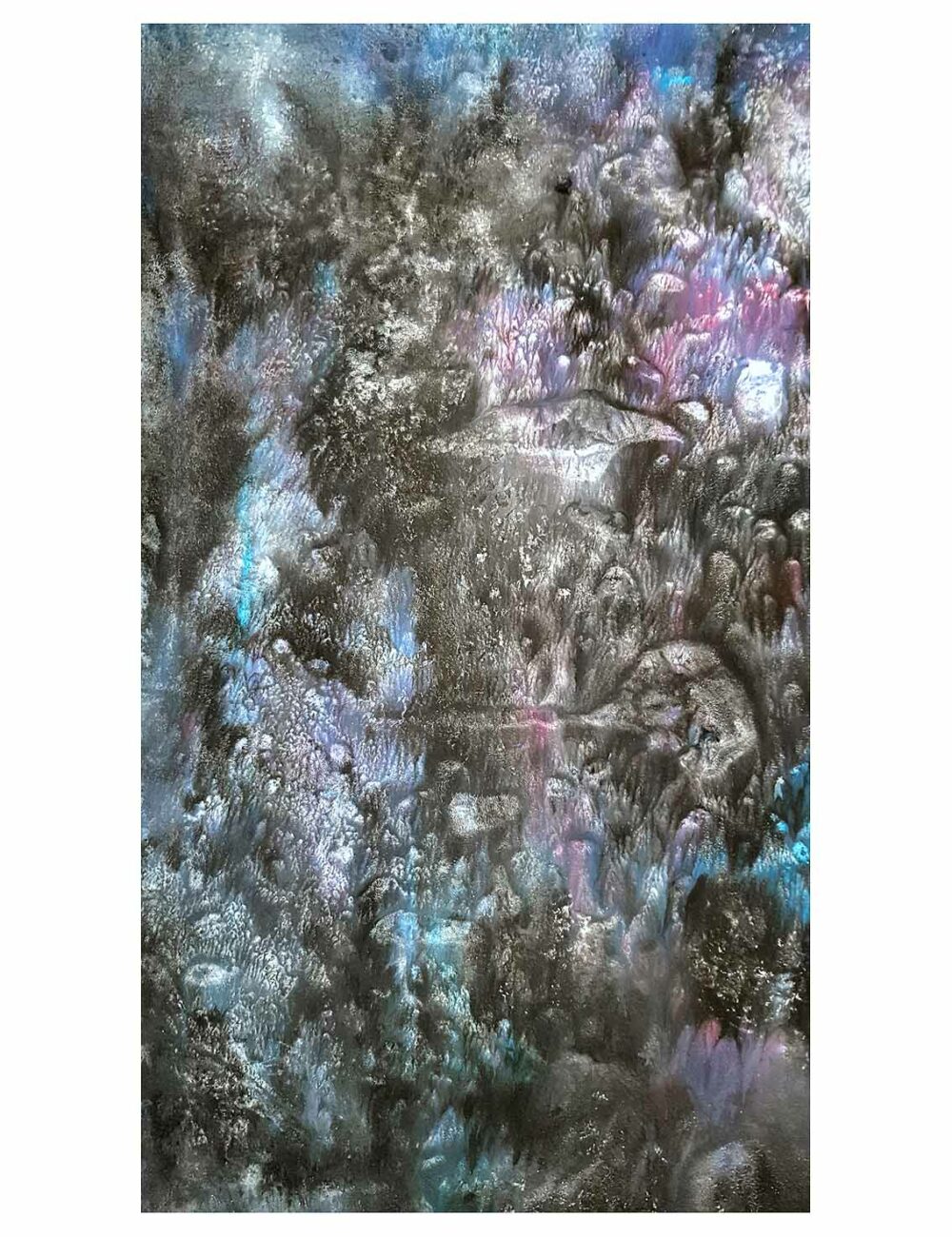 Lysergide ~ Acrylique ~ 66 x 77 cm / Montval 400g (non encadré) – Image 9