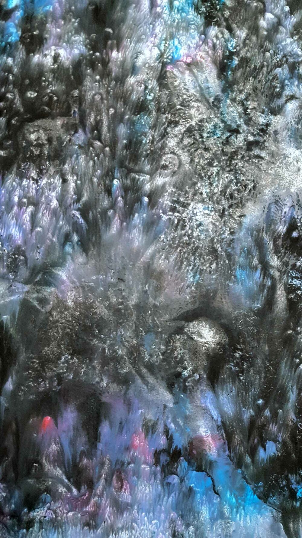 Lysergide ~ Acrylique ~ 66 x 77 cm / Montval 400g (non encadré) – Image 3