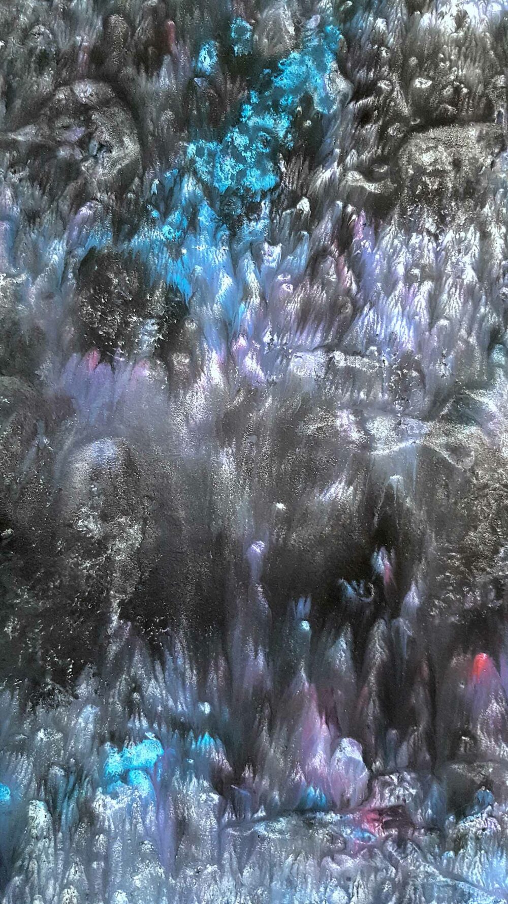 Lysergide ~ Acrylique ~ 66 x 77 cm / Montval 400g (non encadré) – Image 6