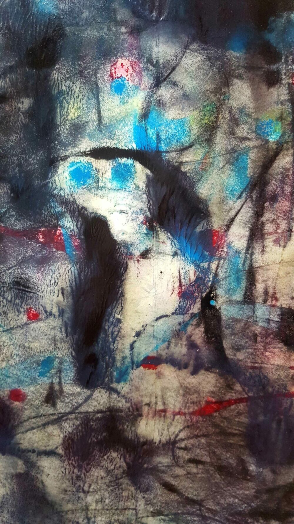 Mirza Dream ~ Dessin ~ Aquarelle, Pastels, Encre de Chine & Acrylique ~ 80 x 120 / 250g (non encadré) – Image 4
