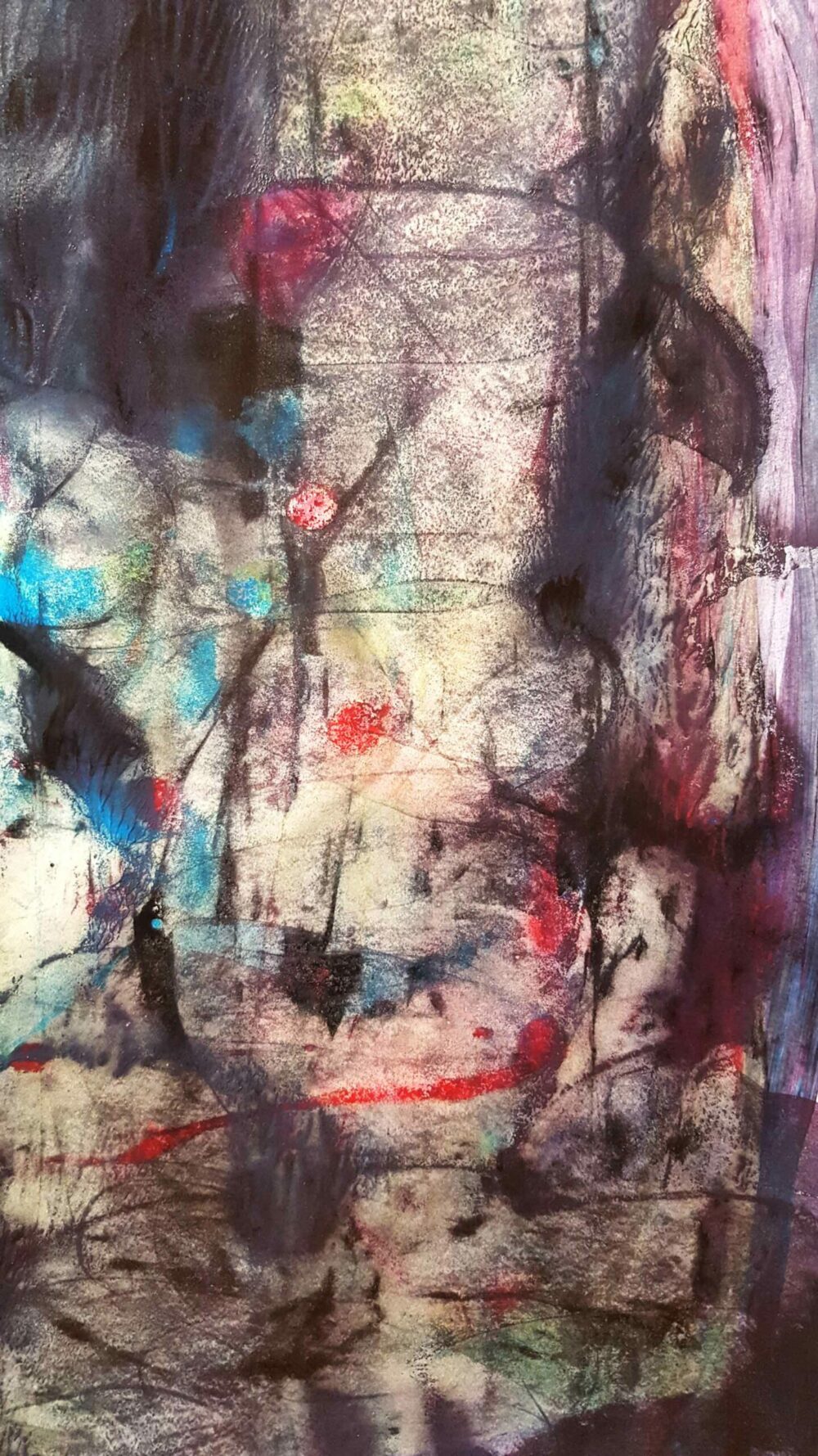 Mirza Dream ~ Dessin ~ Aquarelle, Pastels, Encre de Chine & Acrylique ~ 80 x 120 / 250g (non encadré) – Image 6